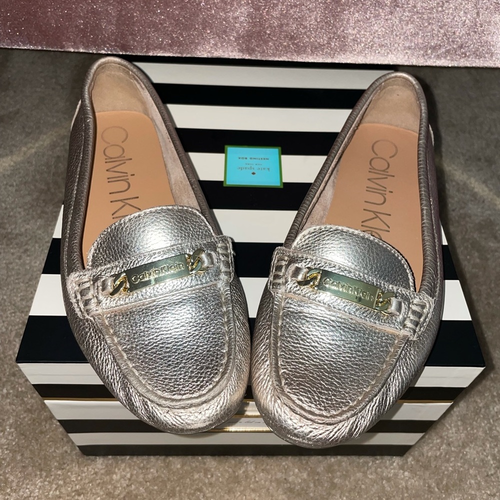 Calvin Klein Lunasi Leather Loafer